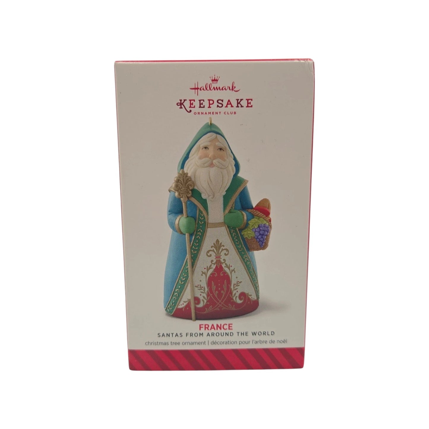 2014 France Hallmark Ornament (Santas From the World) QXC5103