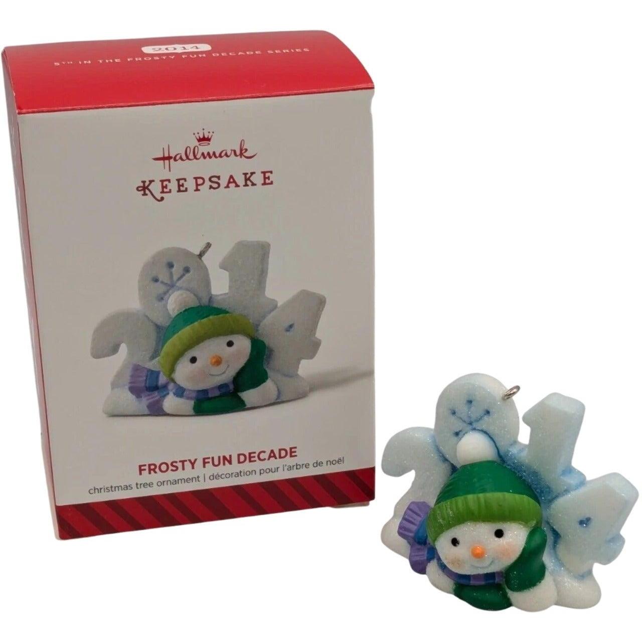 2014 Frosty Fun Decade Hallmark Ornament (Frosty Fun Decade) QX9026