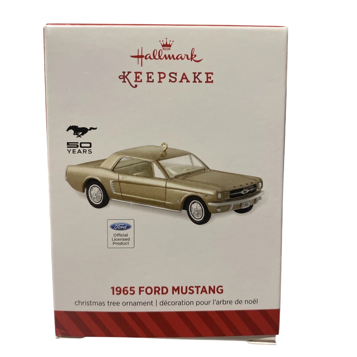 2014 (1965) Ford Mustang Hallmark Ornament (Classic American Cars) QXI2603