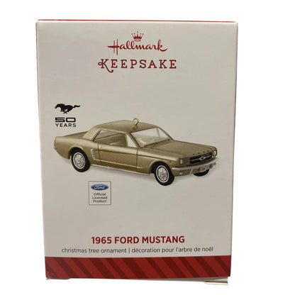 2014 (1965) Ford Mustang Hallmark Ornament (Classic American Cars) QXI2603