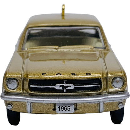 2014 (1965) Ford Mustang Hallmark Ornament (Classic American Cars) QXI2603