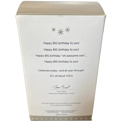 2014 Happy Big Birthday! Hallmark Ornament (Cupcake) QHG1216