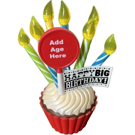 2014 Happy Big Birthday! Hallmark Ornament (Cupcake) QHG1216