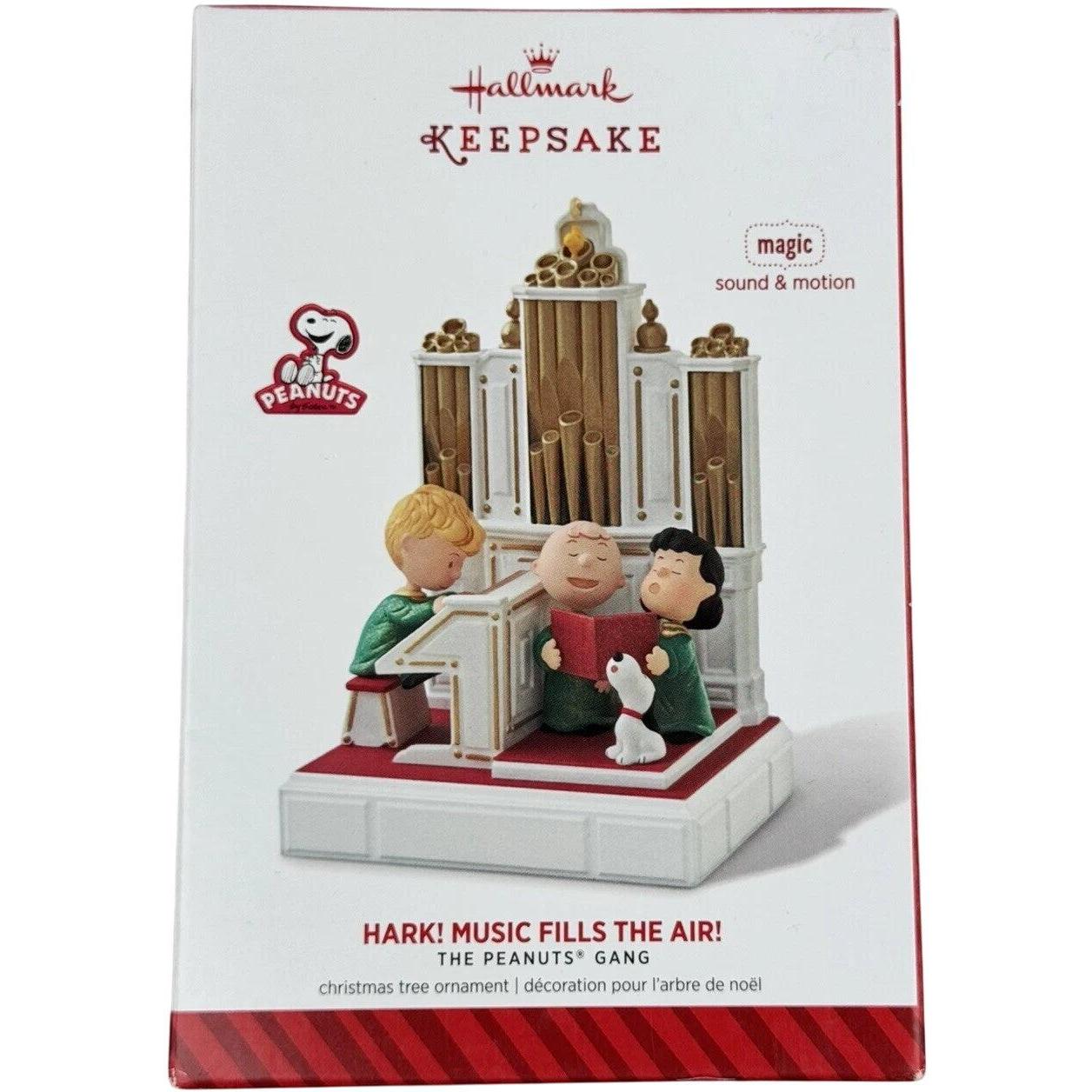2014 Hark! Music Fills The Air! Hallmark Ornament (Peanuts) QXI2563