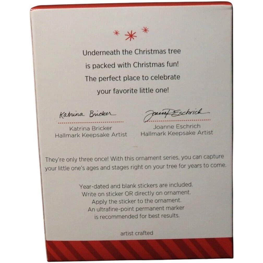 2014 I Am Three! Hallmark Ornament (Child's Age Collection) QXG1995