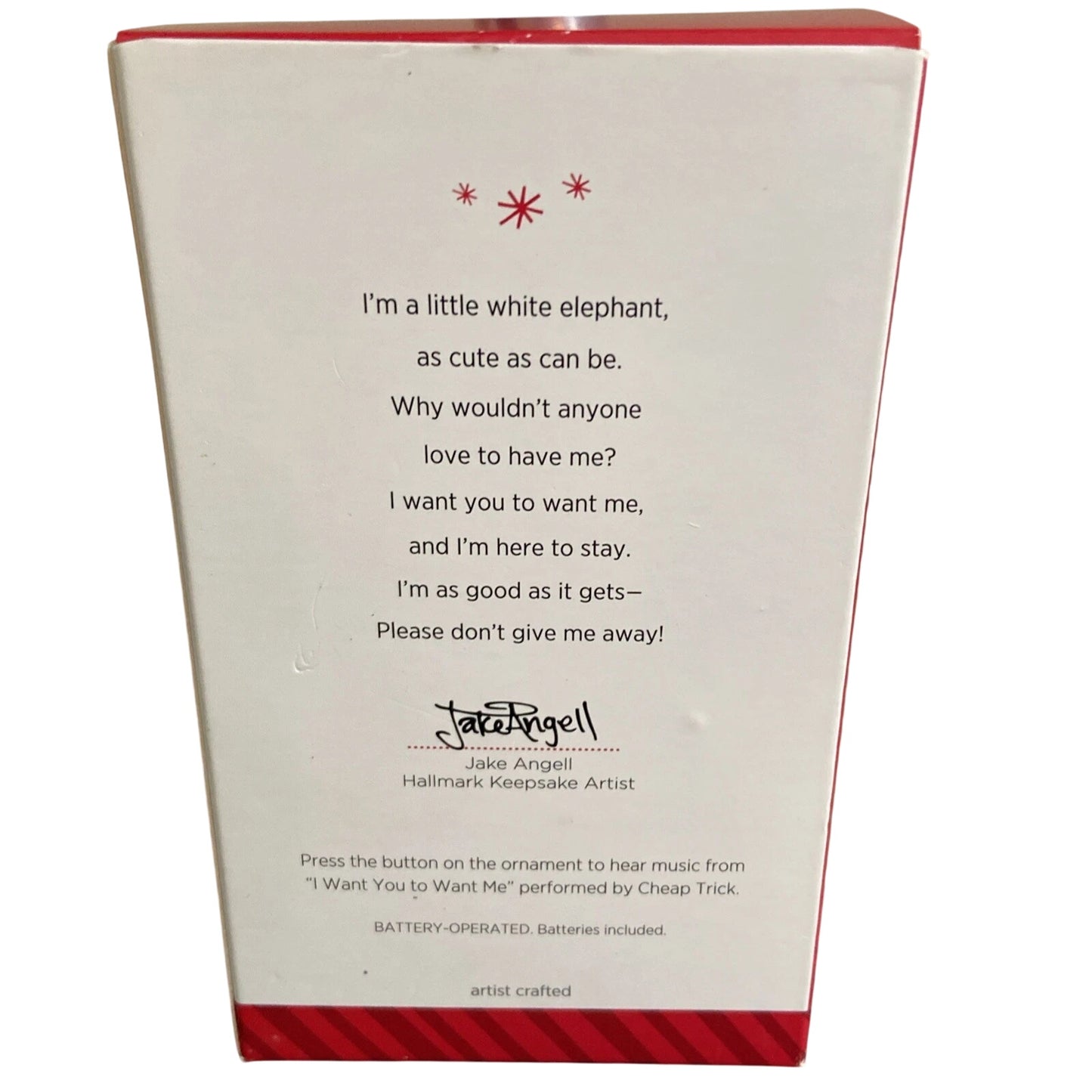 2014 I Want You to Want Me Hallmark Ornament (Animal) QG01256