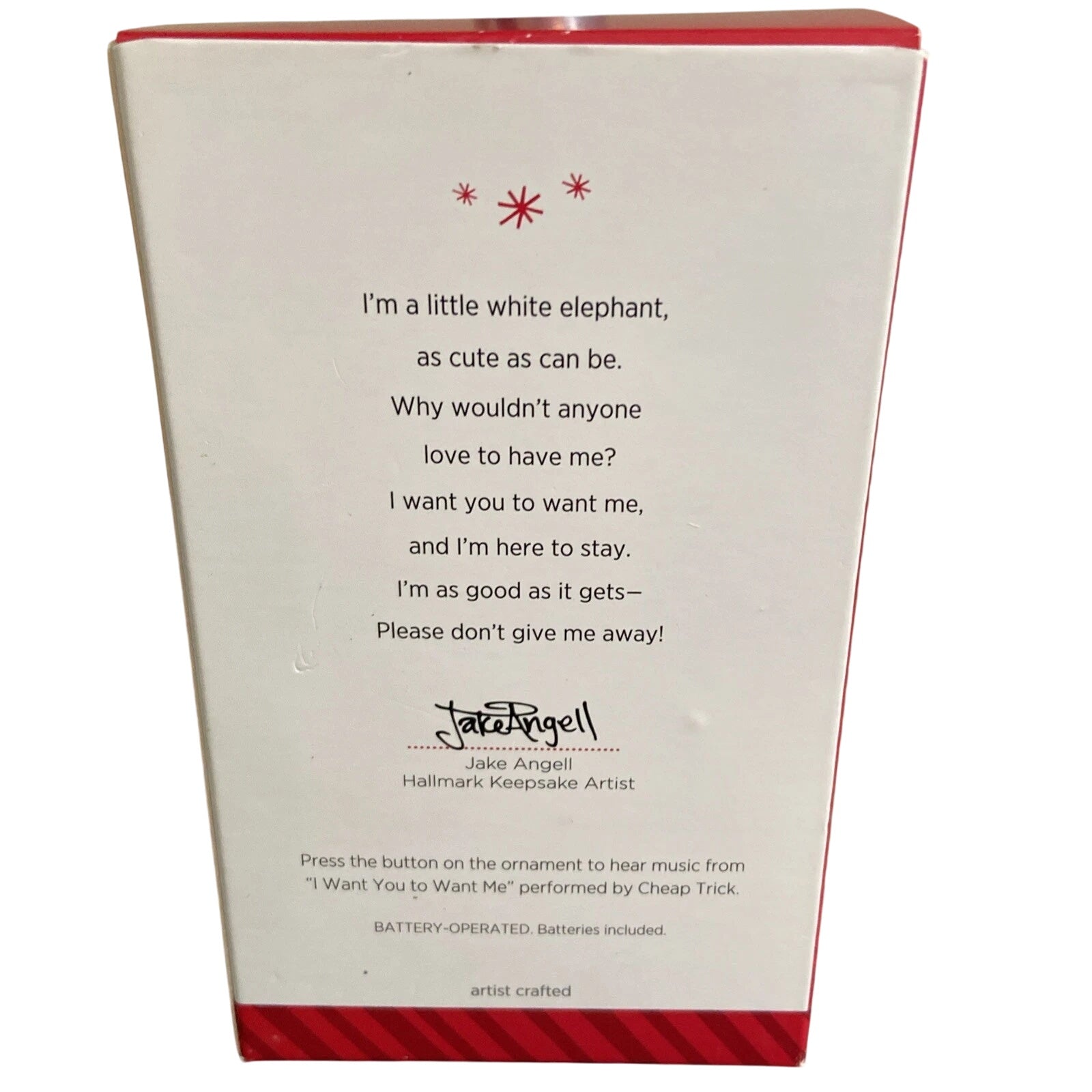 2014 I Want You to Want Me Hallmark Ornament (Animal) QG01256