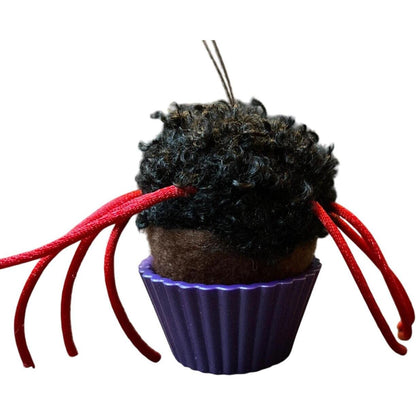 2014 Itsy Bitsy Cupcake Hallmark Ornament (Halloween Cupcake) QFO5223