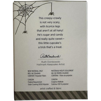 2014 Itsy Bitsy Cupcake Hallmark Ornament (Halloween Cupcake) QFO5223