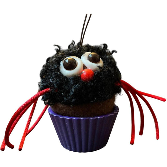 2014 Itsy Bitsy Cupcake Hallmark Ornament (Halloween Cupcake) QFO5223
