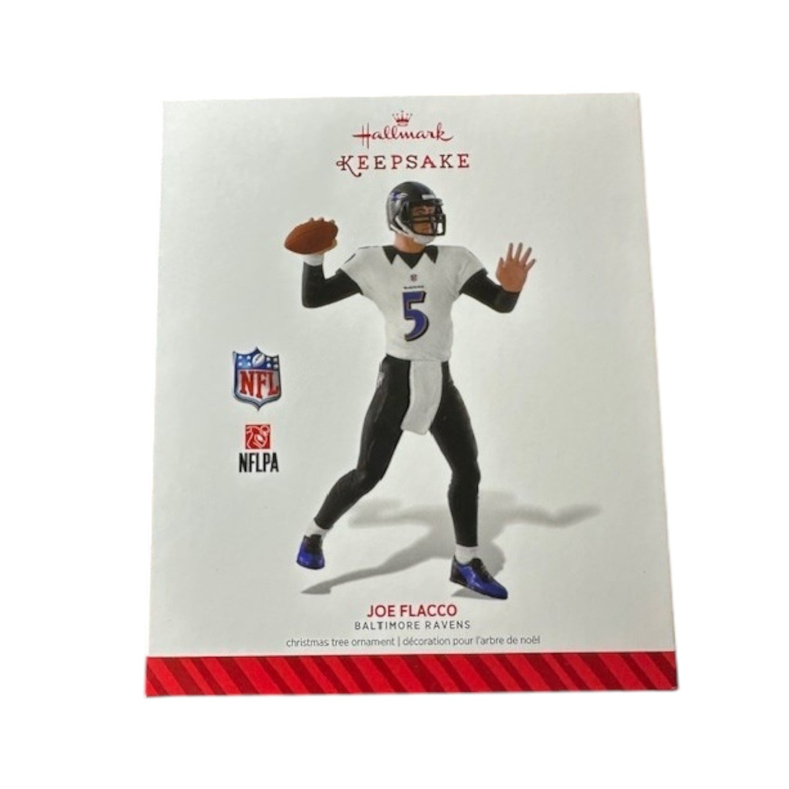 2014 Joe Flacco Baltimore Ravens Hallmark Ornament (Football Legends) QXI2803