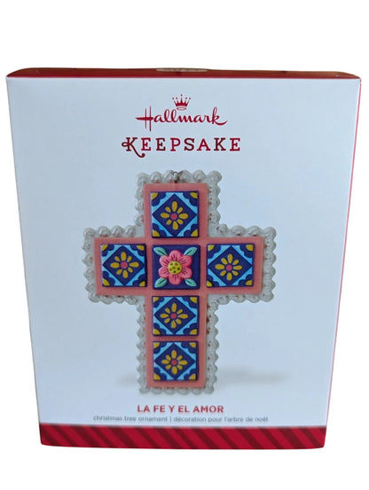2014 LA Fe Y El Amor Hallmark Ornament (Cross) QSM7763
