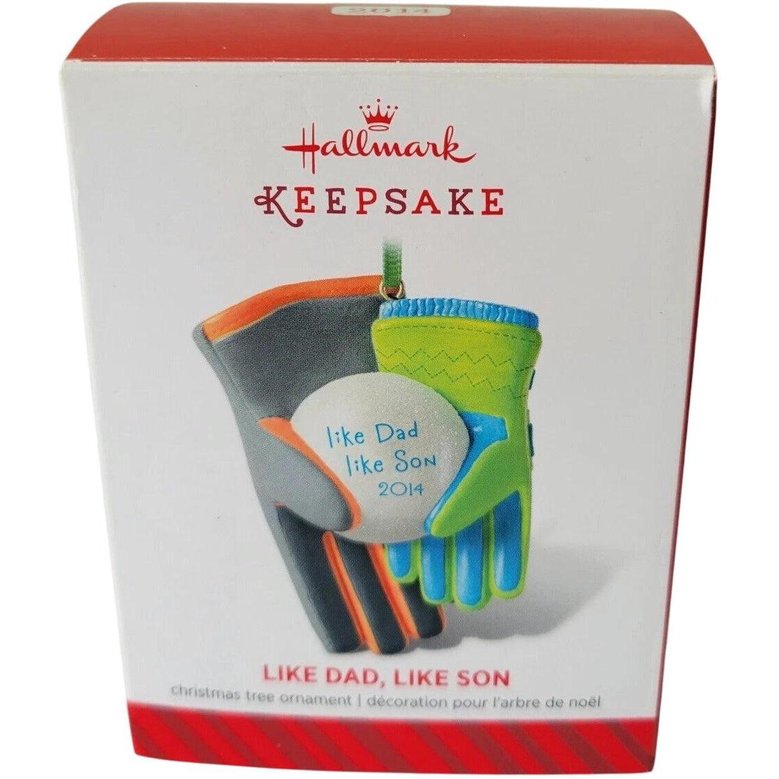 2014 Like Dad, Like Son Hallmark Ornament (Dad and Son) QG01126