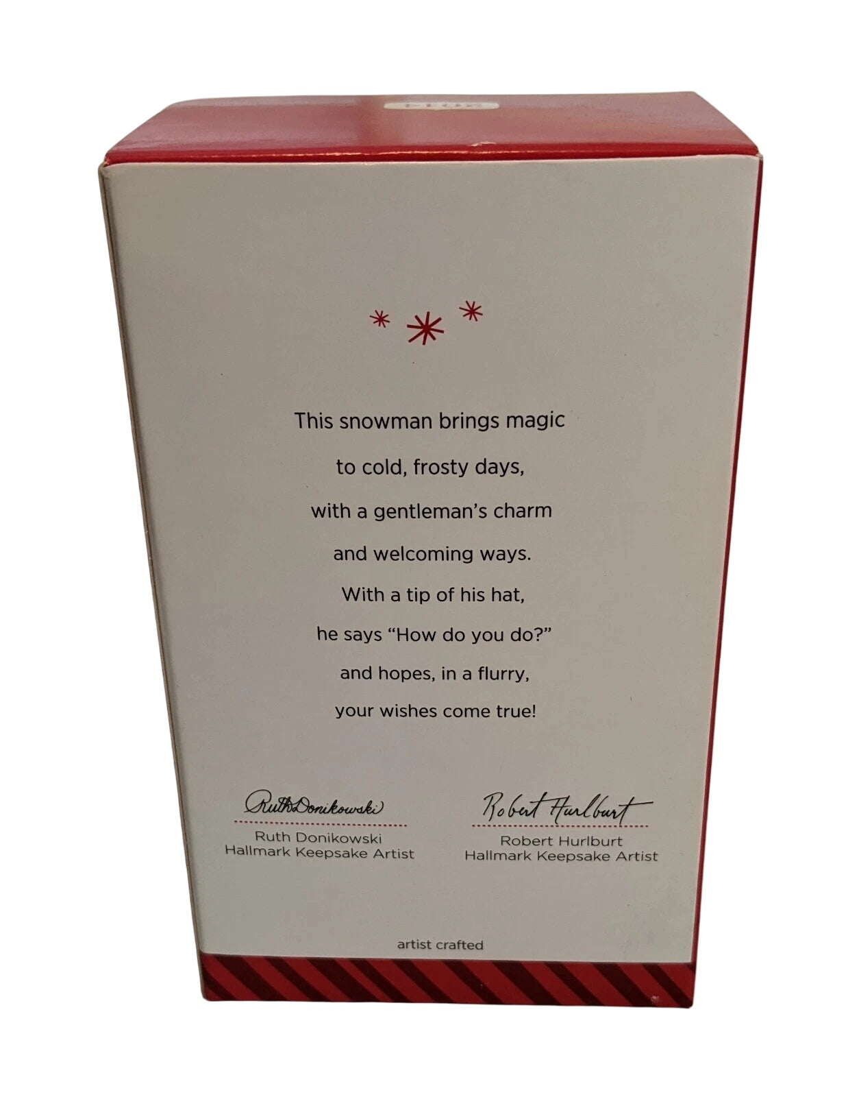 2014 Magical Snowman Hallmark Ornament (Snowmen) QGO1583