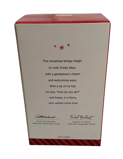 2014 Magical Snowman Hallmark Ornament (Snowmen) QGO1583