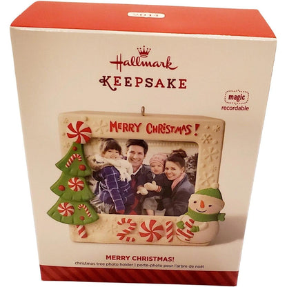 2014 Merry Christmas! Hallmark Ornament (Photo Holder) QGO1116