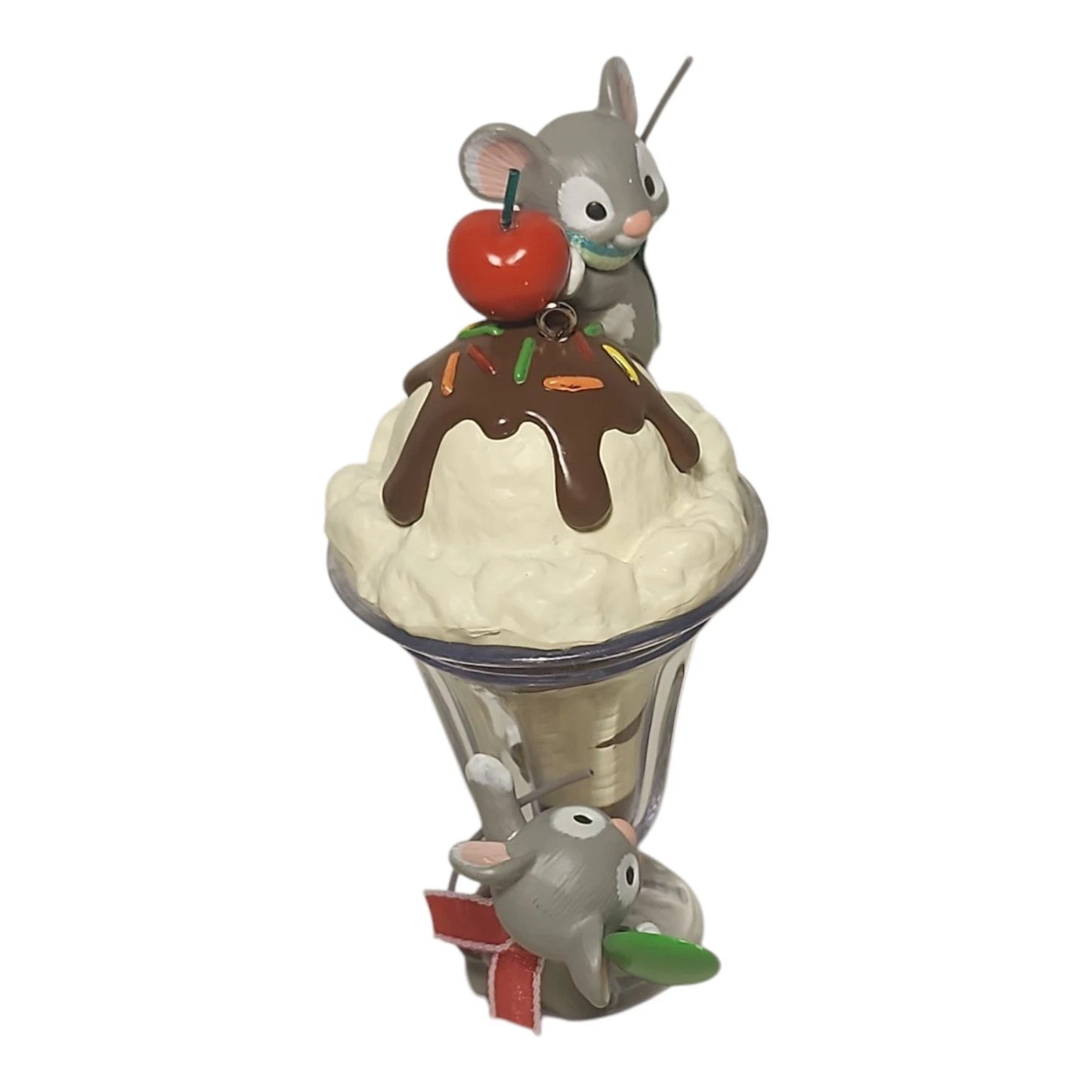 2014 Mice Cream Sundae Hallmark Ornament (Eat & Drink) QXC5078