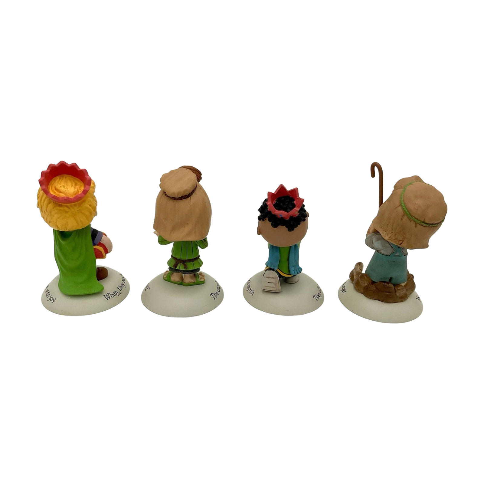 2014 Nativity Accessories Add to the Collection 4 Figurines Hallmark Ornament (Peanuts) XKT1446