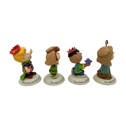 2014 Nativity Accessories Add to the Collection 4 Figurines Hallmark Ornament (Peanuts) XKT1446