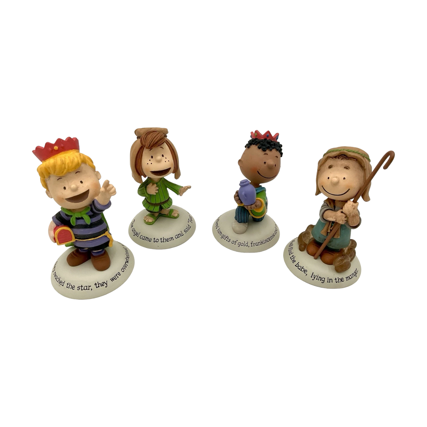 2014 Nativity Accessories Add to the Collection 4 Figurines Hallmark Ornament (Peanuts) XKT1446