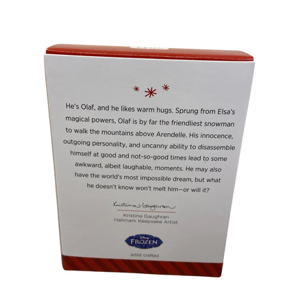 2014 Olaf Hallmark Ornament (Frozen) QXD6153