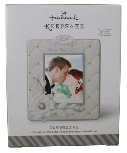 2014 Our Wedding Hallmark Ornament (Photo Holder) QGO1153