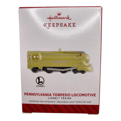 2014 Pennsylvania Torpedo Locomotive Hallmark Ornament (Lionel) QXE3746