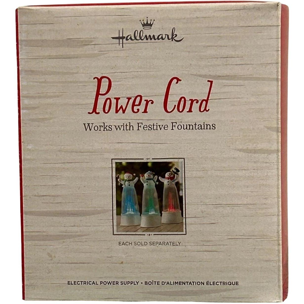 2014 Power Cord Hallmark Ornament (Works with Festive Fountains) XKT1499
