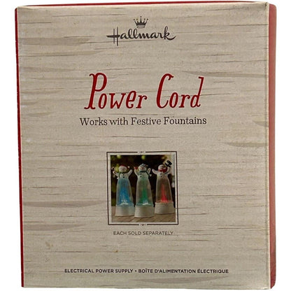 2014 Power Cord Hallmark Ornament (Works with Festive Fountains) XKT1499