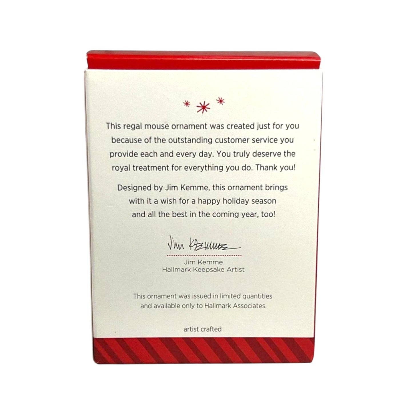 2014 Royal Treatment (Hallmark Employee Gift)