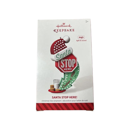 2014 Santa Stop Here (Cookie 'n' Milk)