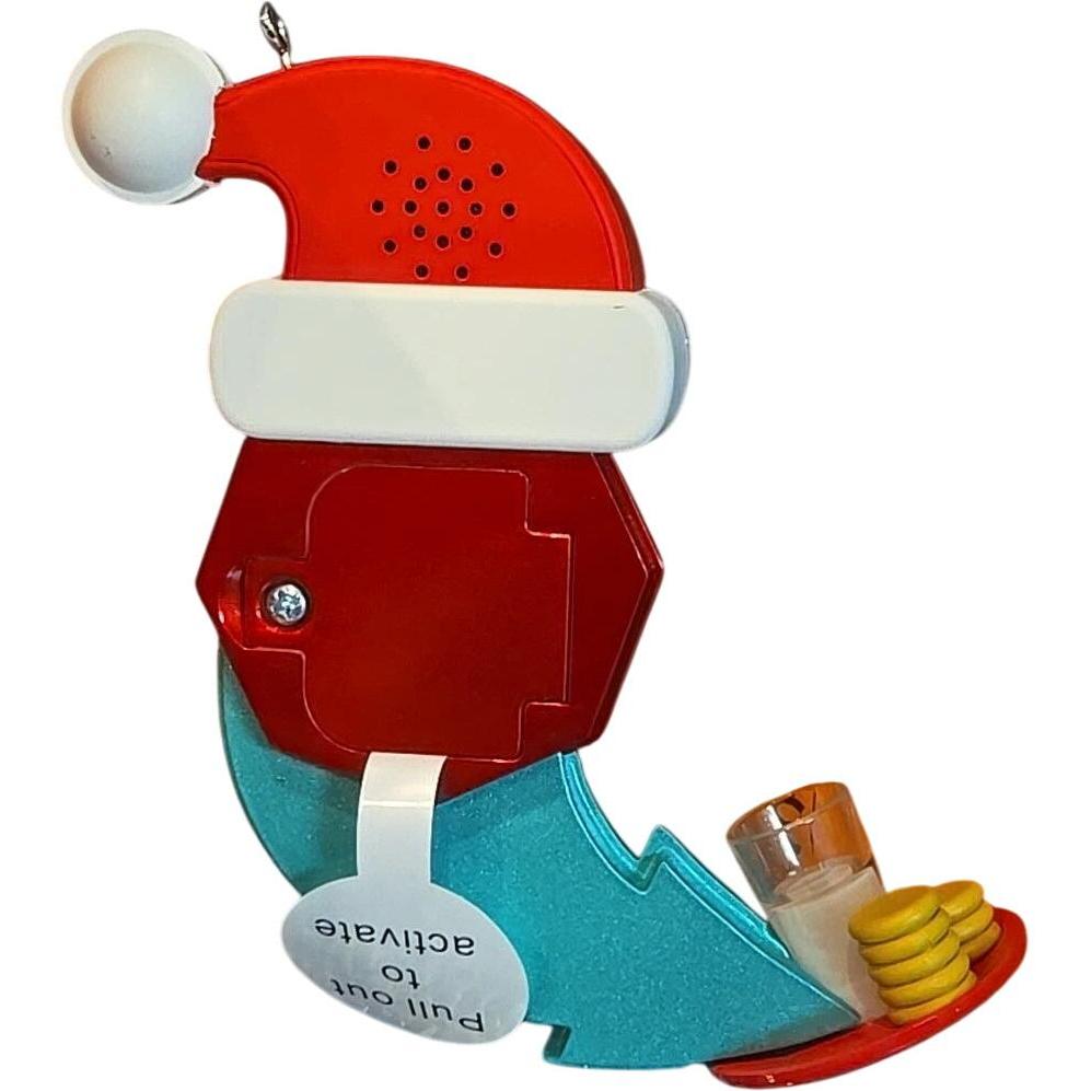 2014 Santa Stop Here Hallmark Ornament (Cookie 'n' Milk) QGO1436