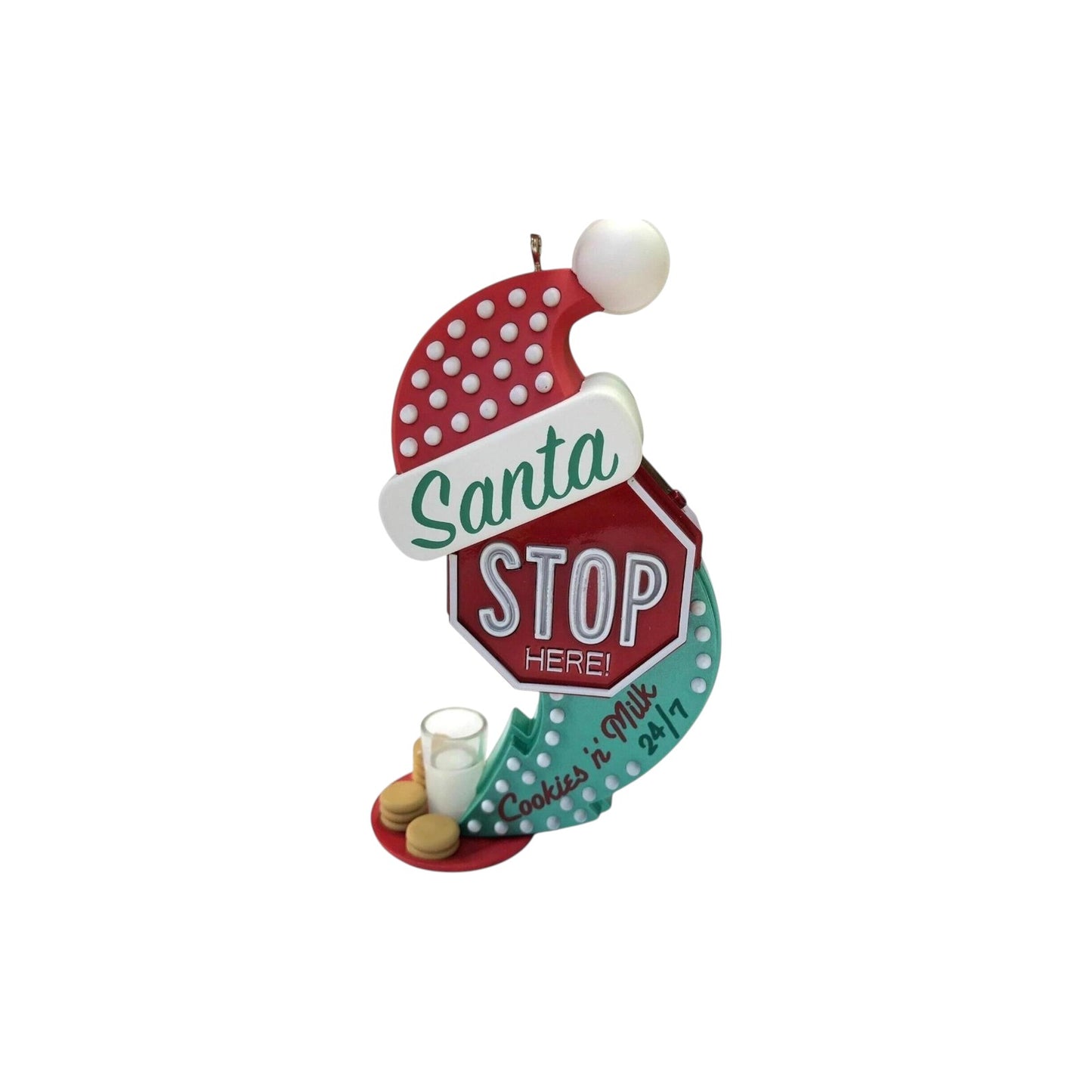 2014 Santa Stop Here (Cookie 'n' Milk)