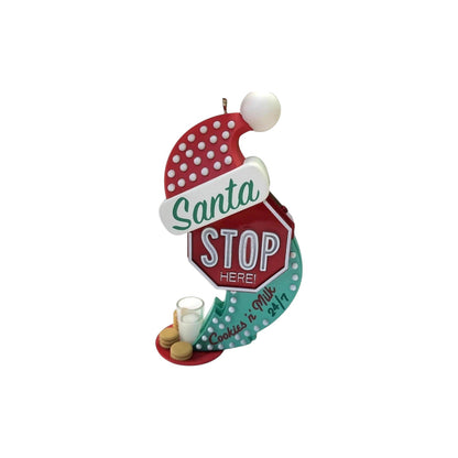 2014 Santa Stop Here (Cookie 'n' Milk)