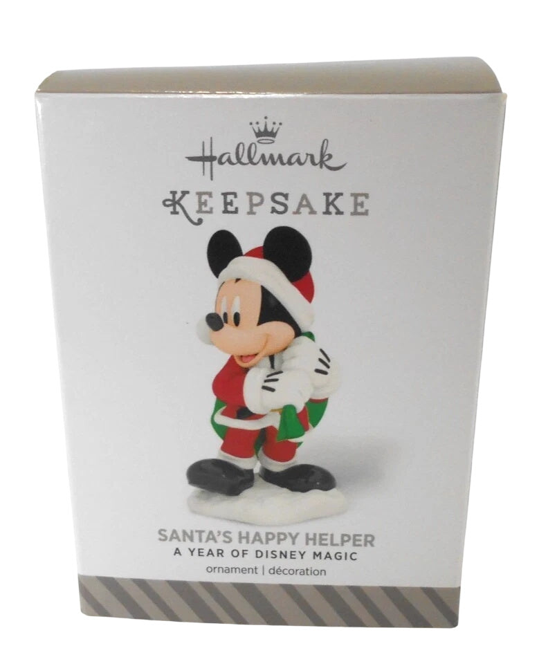 2014 Santa's Happy Helper Hallmark Ornament (A Year of Disney Magic) QHA1026