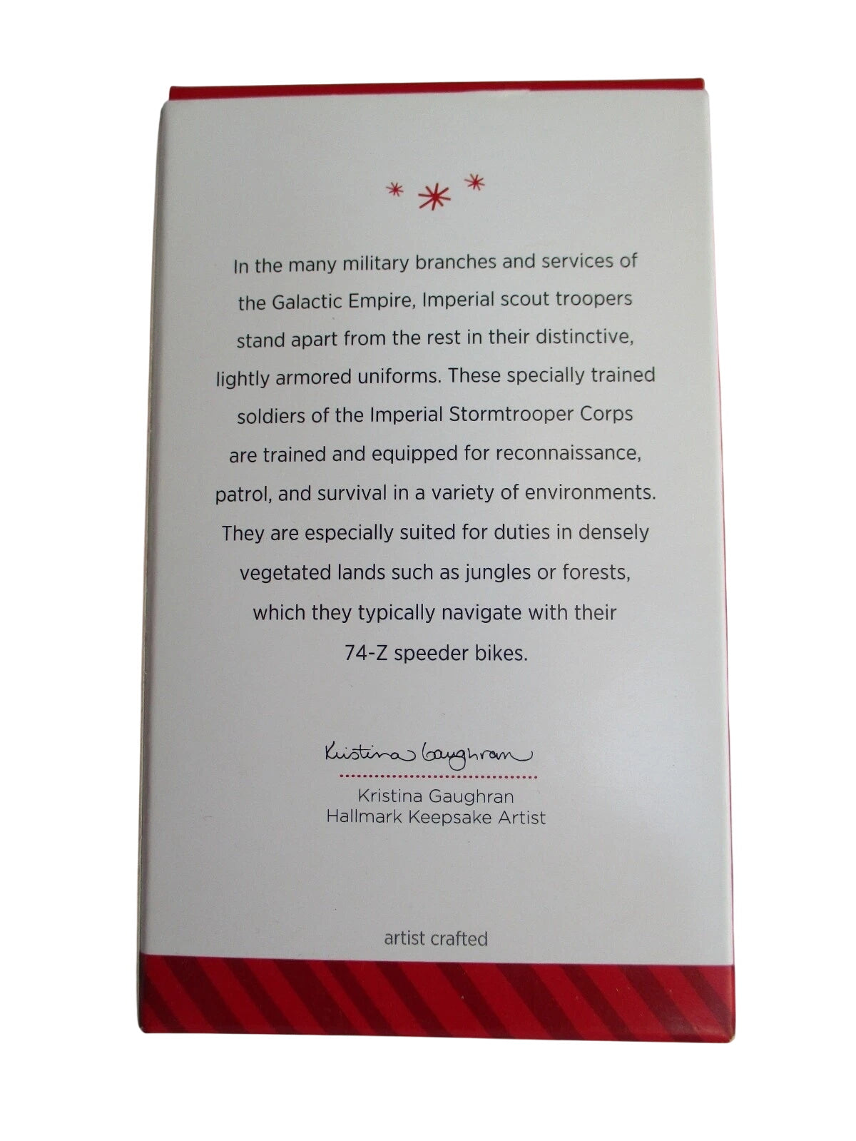 2014 Scout Trooper Hallmark Ornament (Star Wars: Return of the Jedi) QXI9186