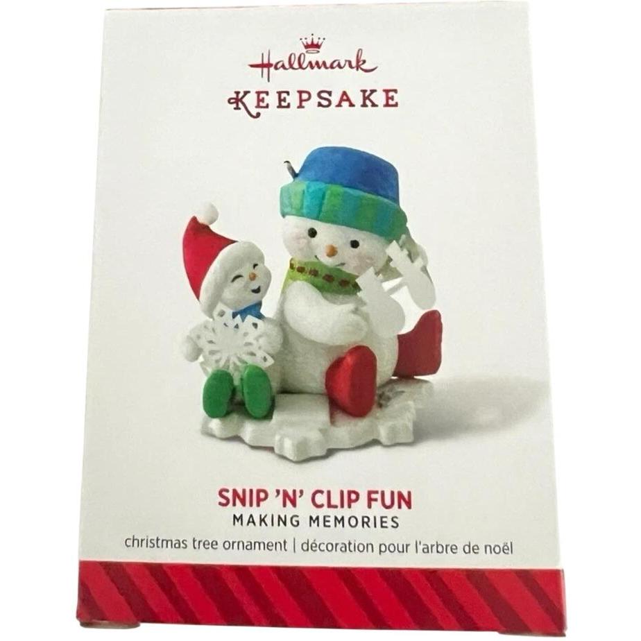 2014 Snip 'N' Clip Fun Hallmark Ornament (Making Memories) QX9036