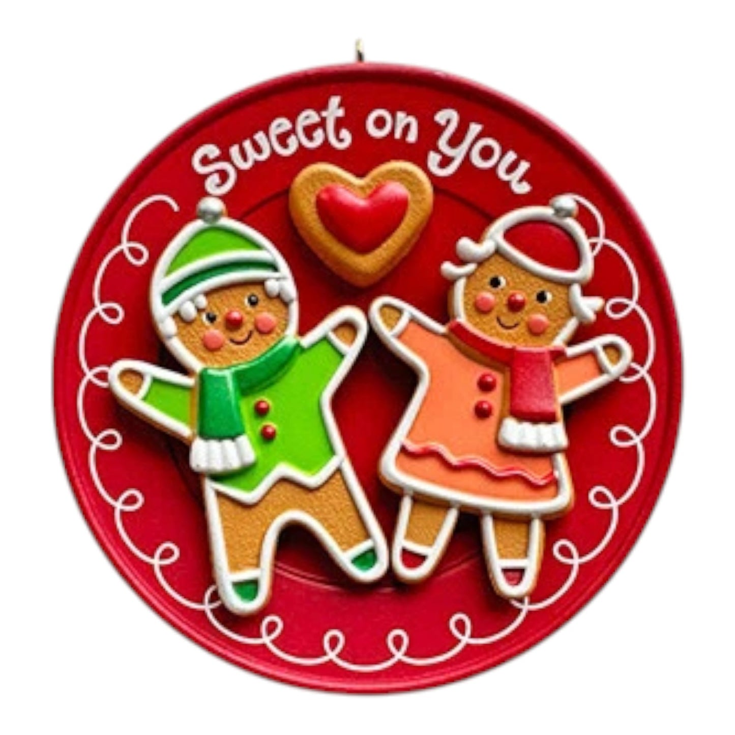 2014 Sweet On You Hallmark Ornament (Gingerbread) QG01176
