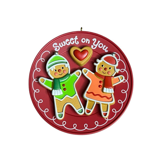 2014 Sweet On You Hallmark Ornament (Gingerbread) QG01176