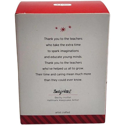 2014 Thank You, Teacher Hallmark Ornament (Teacher) QGO1473