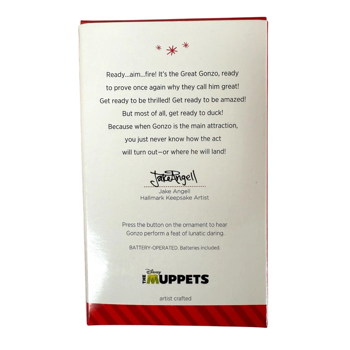 2014 The Great Gonzo Hallmark Ornament (The Muppets) QXD6126