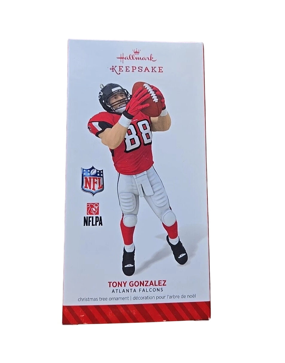2014 Tony Gonzalez Atlanta Falcons Hallmark Ornament (Football Legends) QXI2823