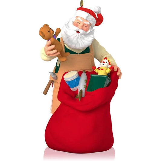 QXE3763 2014 Toymaker Santa (Toymaker Santa) Image1