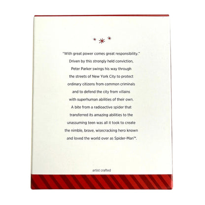 2014 Web-Slinging Wonder Hallmark Ornament (Spider-Man) QXI2763