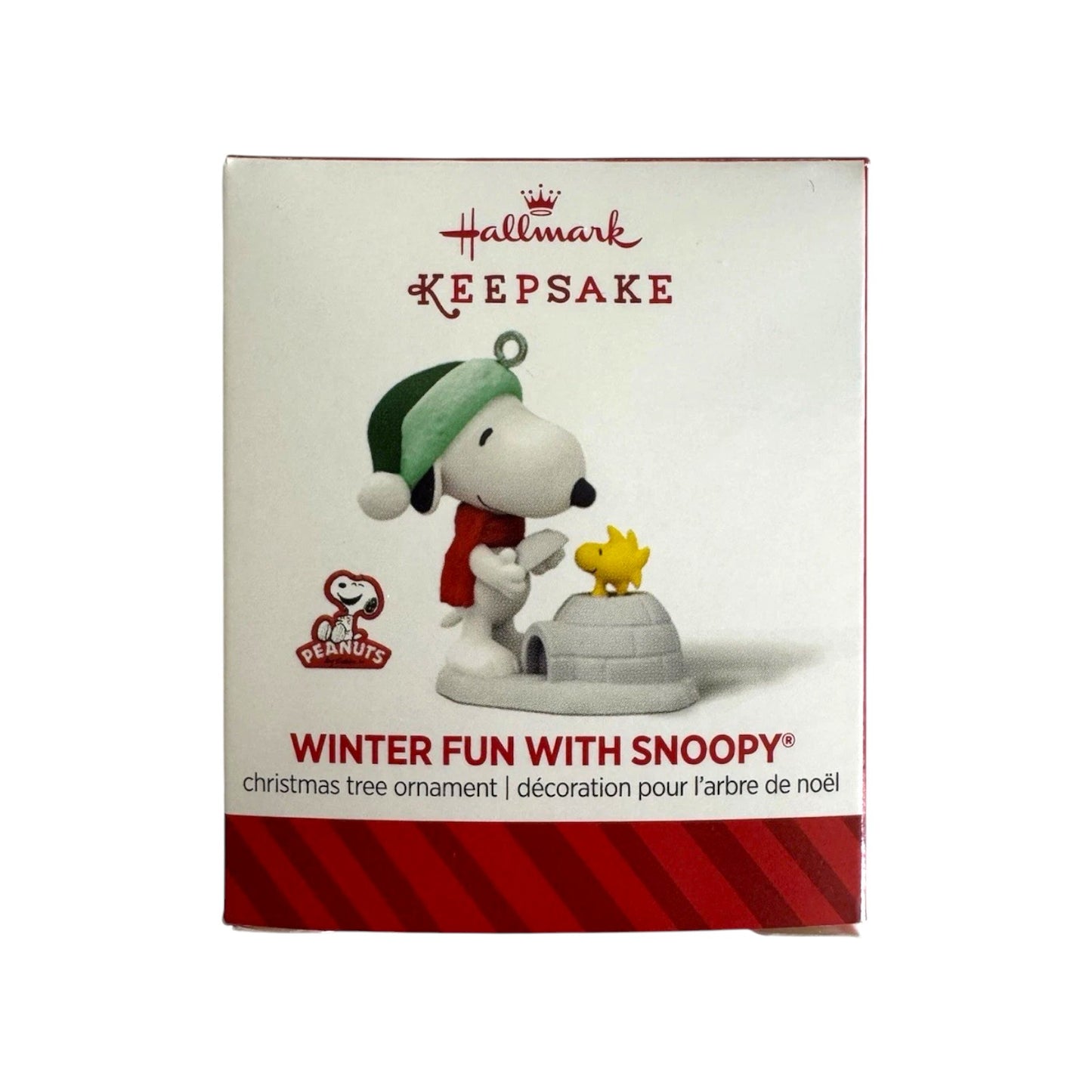 2014 Winter Fun With Snoopy Hallmark Ornament (Winter Fun with Snoopy) QXM8503