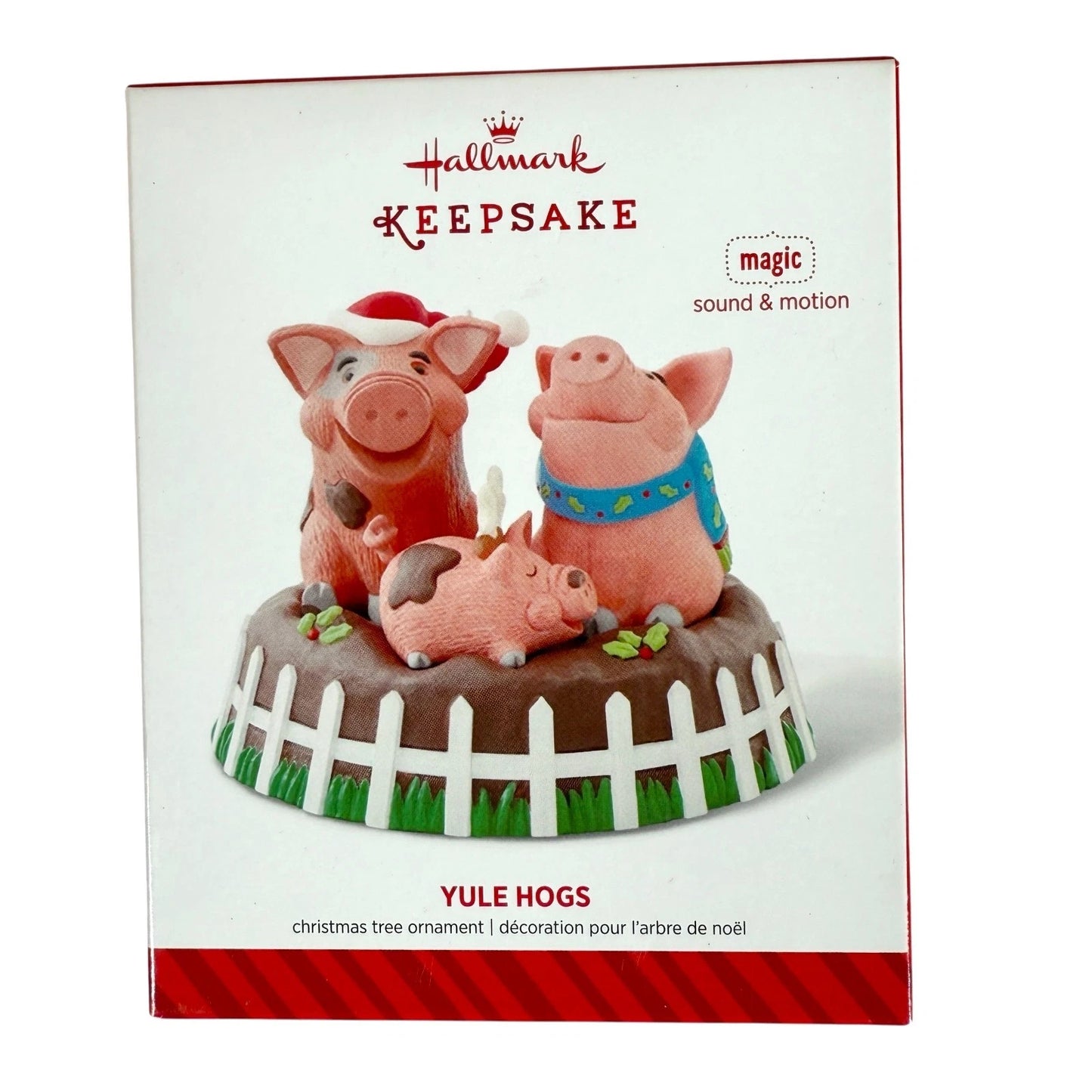 2014 Yule Hogs Hallmark Ornament (Pig) QG01233