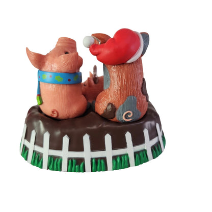 2014 Yule Hogs Hallmark Ornament (Pig) QG01233