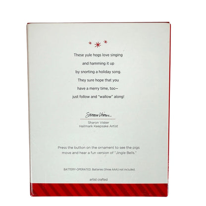 2014 Yule Hogs Hallmark Ornament (Pig) QG01233