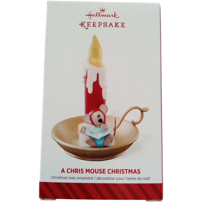2014 A Chris Mouse Christmas Hallmark Ornament (Chris Mouse) QXE3766