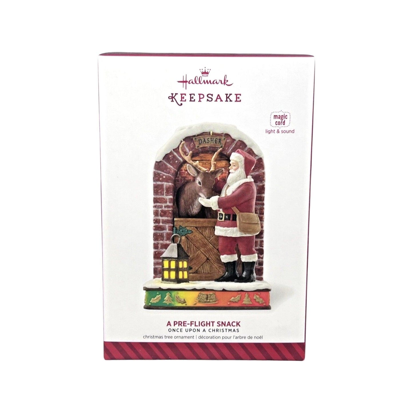 2014 A Pre-Flight Snack Hallmark Ornament (Once Upon A Christmas) QX9023 Image2